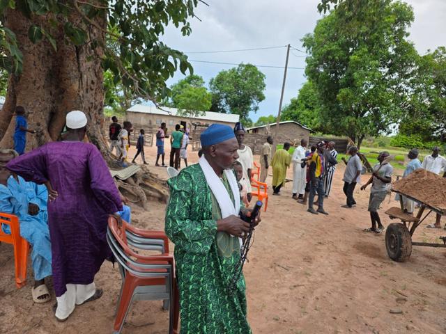 Visite de prospection de site à Touba Mouride (Casamance)